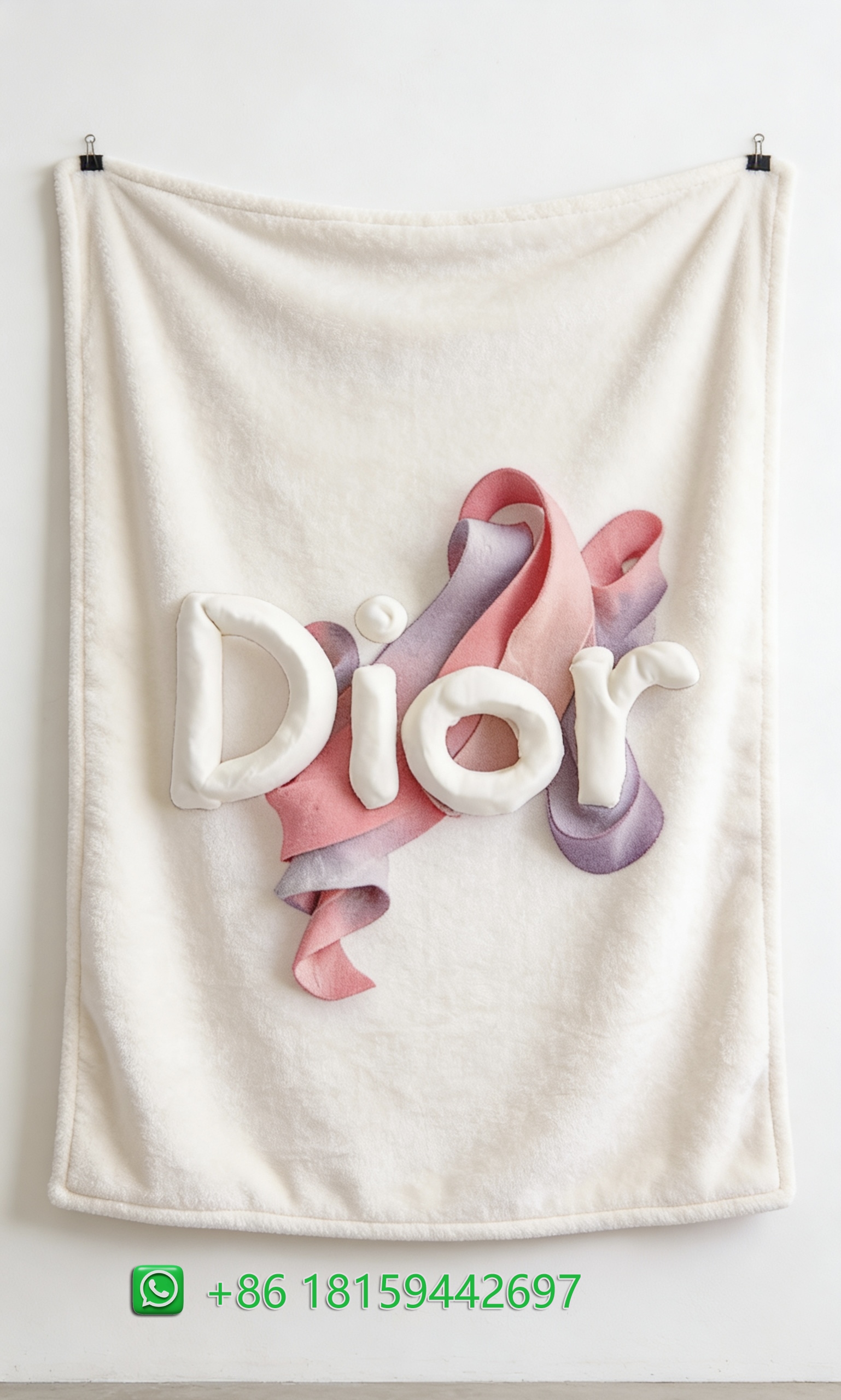 Dior Throw Blankets